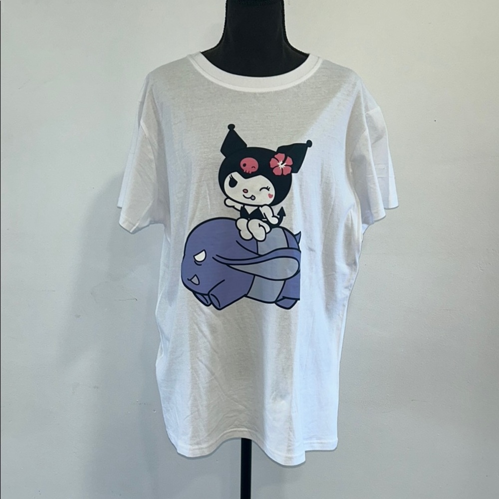 White Kuromi Graphic T-Shirt